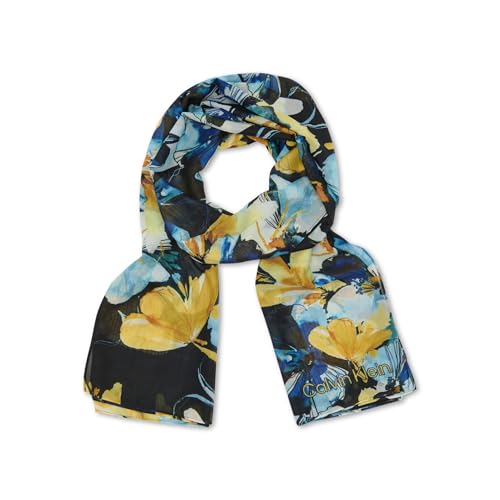 Calvin Klein Women's Accessories Scraf, Corsica Blue, One Size - image 1