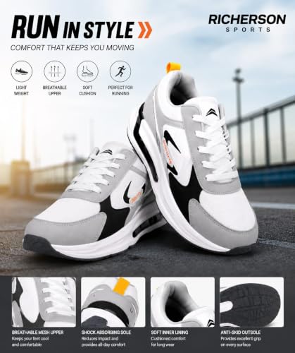Image of RICHERSON Sports Shoes Mans Running Shoes,Gym Shoes