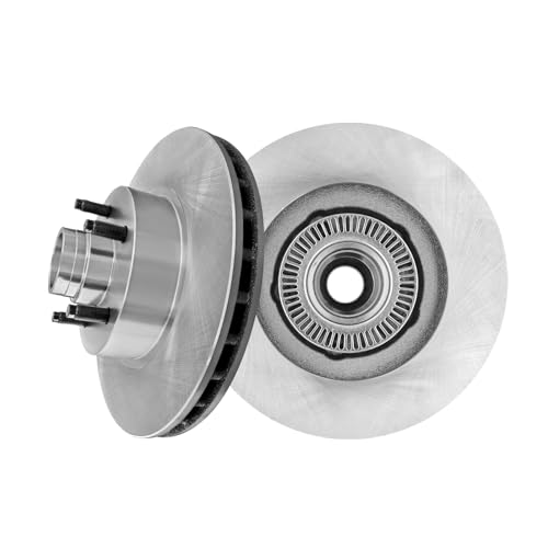 PM Auto Front 286.5mm Brake Rotors and Hub Assembly Compatible With 1998-2011 Ford Ranger RWD 5 Stud Wheel