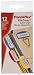 Pendaflex Pilesmart Label Clips with Write On Tabs, Primary Assorted Colors, 12 per Pack (18651EE)