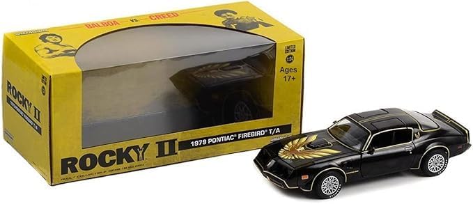 Greenlight 84171 Hollywood Rocky II - 1979 Pontiac Firebird Trans Am 1:24 Scale Diecast