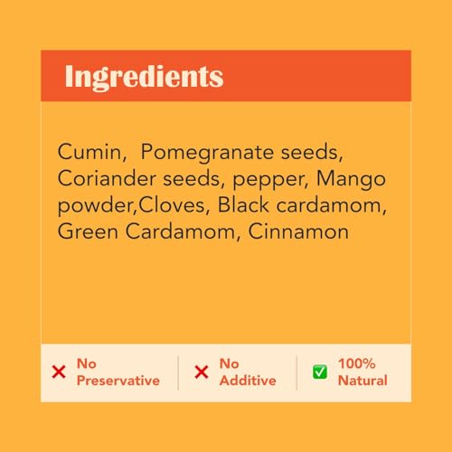 Image of Home Kouzina Pindi Chhole Masala - 100g | Perfect for perfectly balanced Chhole, Pindi Chhole, and More | No Artificial Additives | Made in Small Batches | 100% Natural Ingredients