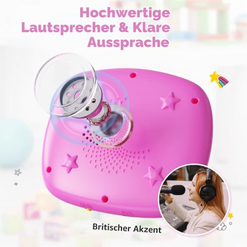 HOMESTEC Lernkarten-Set für Kinder 2-4 Jahre | Englische Sprechende Lernkarten mit Geräuschen, 288 Wörter 144 Karten, Sprachlernspielzeug… – Ansicht 5