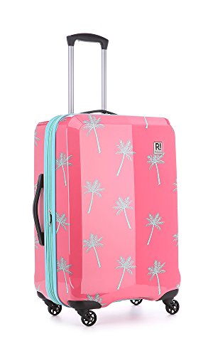 Revelation! Antigua Ba Max Palm Trees Hardside Coral 27' Expandable, Color: Pink, Size: Medium