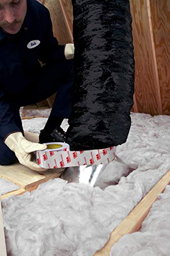 3M Metallized Flexible Duct Tape 3350, Silver, 48 Mm X 109.6 M, 3.1 Mil #TOP1