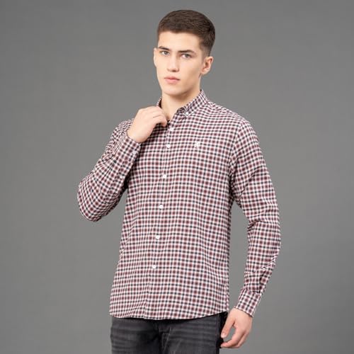 Image of Red Tape Men's Cotton Regular Fit Shirt