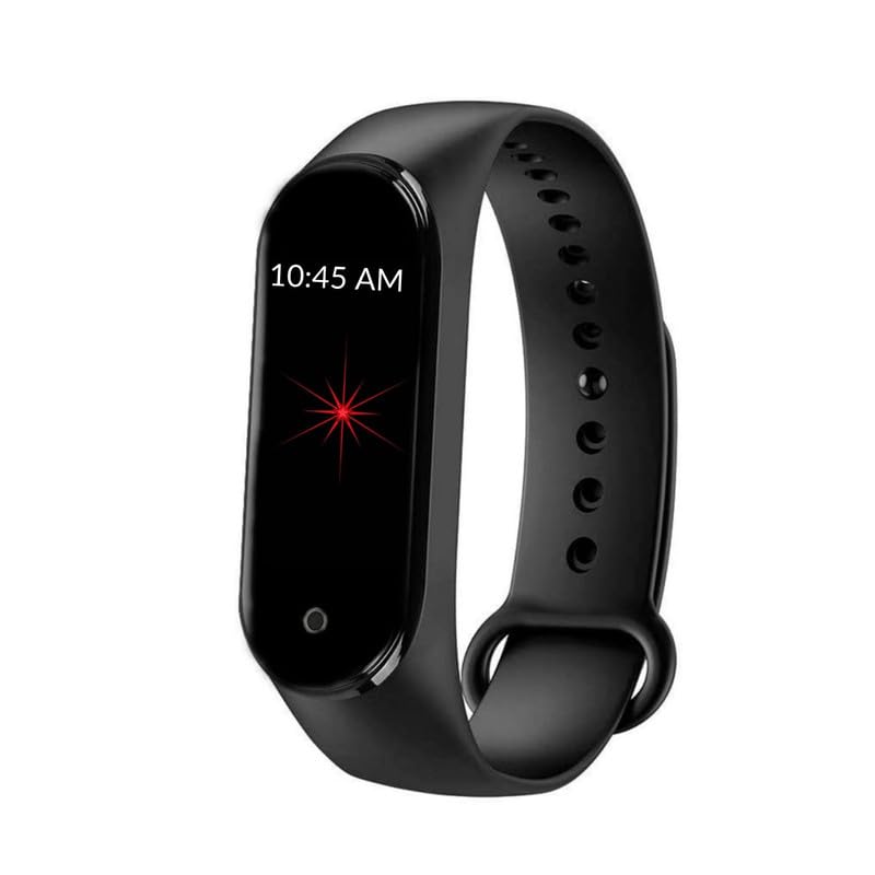 Mabron (12 Years Warranty Smart Band M4 Fitness Tracker Watch with Heart Rate, Activity Tracker Water Resistant Body Functions Like Steps Counter, Calorie Counter, (Men and Women)_M34 (B0CTWW2CZP) Amazon Price History, Amazon Price Tracker