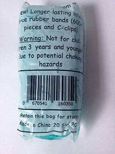 Rainbow Loom Twistz Bandz Refill - Turquoise