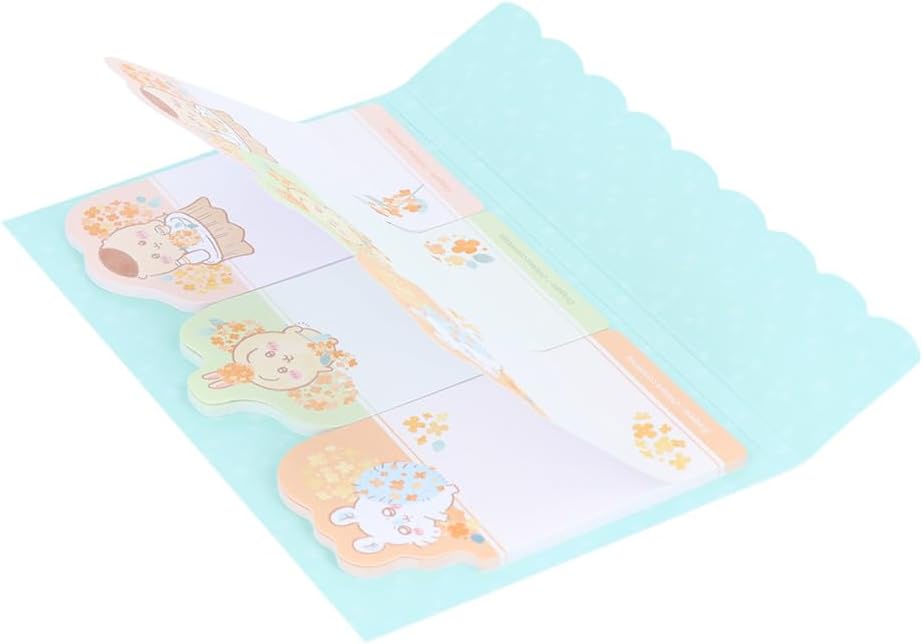 Sunstar Stationery S2840758 Chiikawa Sticky Notes, Die Cut, Mint