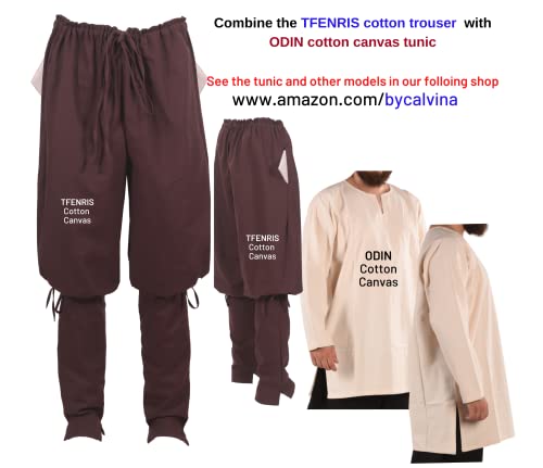 TFENRIS Canvas-Medieval Viking Canvas Trouser3