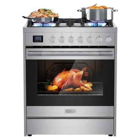 Empava Gas Range, 5.0 Cu. Ft Cover