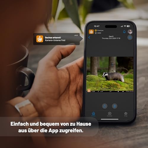 icuserver ICU CLOM Cam-S 4G Outdoor Wildkamera mit Handyübertragung und Bewegungsmelder...