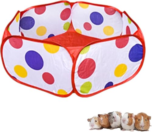 Benixmidart Small Animal Playpen, Portable Guinea Pig Playpen Pet Cage Tent