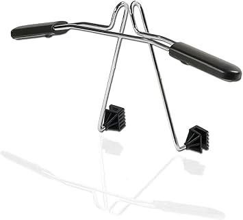 AUGEN Chrome Headrest Car Hanger Clothes Holder Vehicle Jacket Suit Coat.