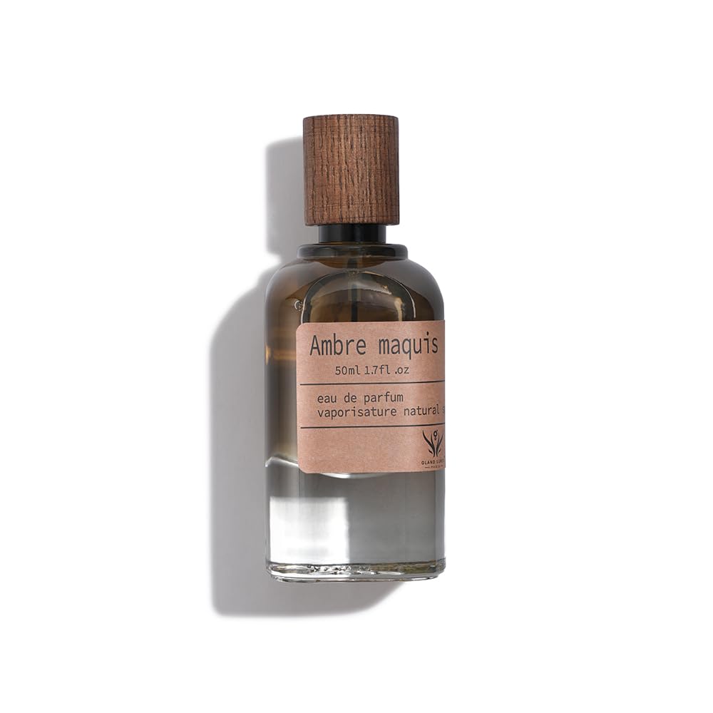 GLAND LURES Ambre Maquis Eau De Parfum | Unisex Luxury Perfume for Men & Women | 50ml | Long-Lasting Scent with Amber, Agarwood & Cedarwood