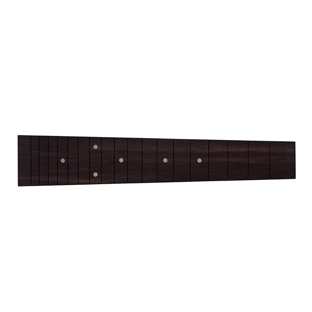 Juego de 5 diapasones profesionales para ukelele, diapasón, concierto, instrumento musical de cuerda, reparación de cuello, piezas de modificación de 23 pulgadas