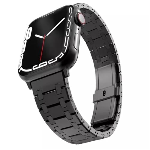 Bracelet Apple Watch en acier VELORE pour remplacer le silicone et éviter les irritations