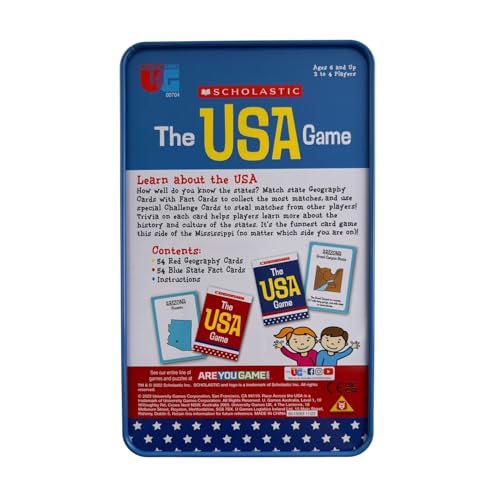 The Scholastic USA Game Tin miniatura 2
