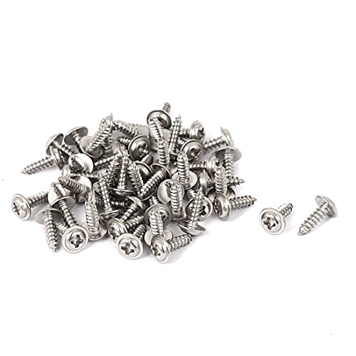Tornillos Autorroscantes 3mm x 10mm Phillips Plano 50 unidades miniatura 1