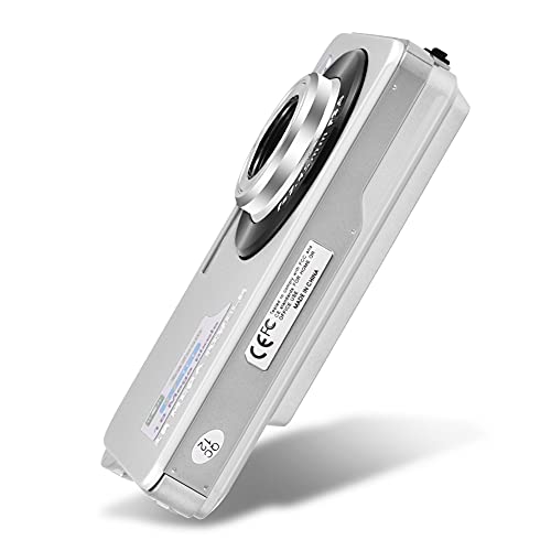 Câmera, Câmera Digital 2,7 polegadas LCD 8X Zoom 720P Resolução para Viagem para Festa em Casa(Prata