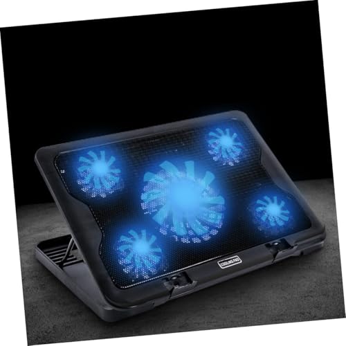 Soporte para Laptop con 5 Ventiladores y Base Antideslizante miniatura 4