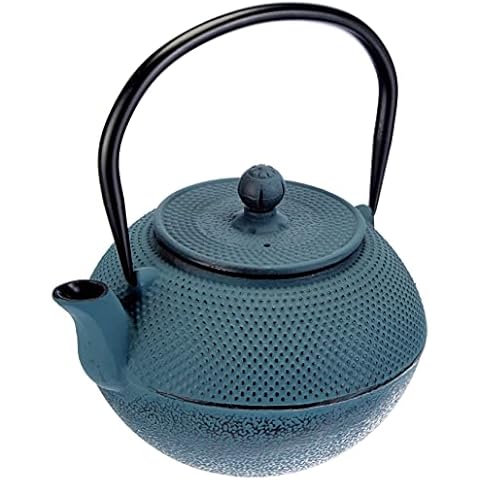 IBILI - Tetera hierro fundido Azul, 1.2 litros Cover