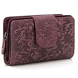 ✅ Blumenmuster – Dieses elegante Damen Portemonnaie aus hochwertigem, strapazierfähigem Nappaleder vereint stilvolles Design mit Funktionalität. Das florale Muster verleiht der Geldbörse eine feminine und moderne Note, ideal für den täglichen Gebrauch.