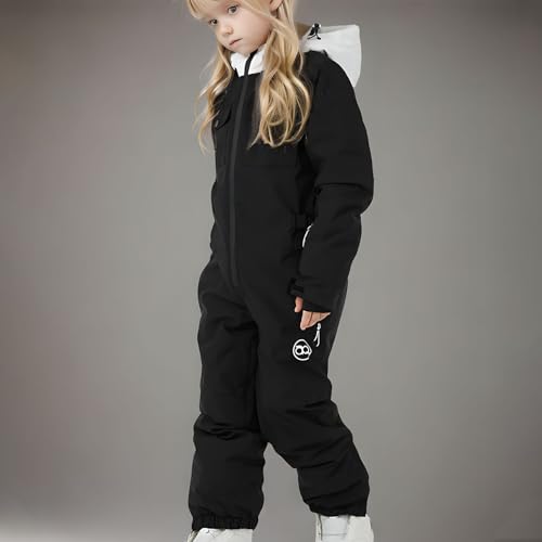 YRAETENM Snow Suits Kids Girls Boys One Piece Winter Waterproof Windproof Snowboard Jumpsuits Outdoor Warm Ski Suit Coveralls4