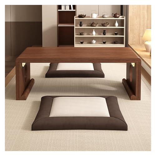Table basse pliante scandinave bois table appoint salon chambre 90x50 - 2