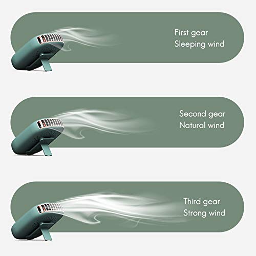Mini ventilateur de refroidissement électrique rechargeable par USB Blanc
