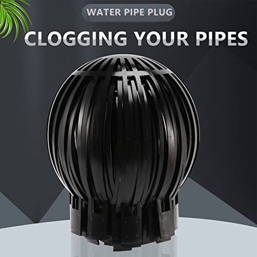 Hopbucan 6PCS Downspouts Filter Strainer Preventing Leaf Debris Branches Roof Moss From Clogging the Pipes - Image 3
