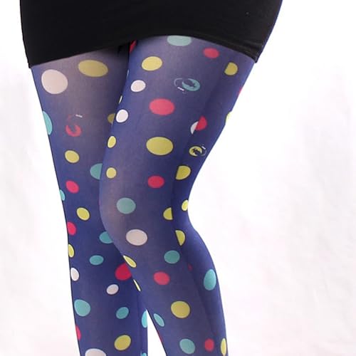 Premium 80D Fashion Designed Colorful Opaque Tights for Women with Designs Control Top Pantyhose Patterned Stockings3