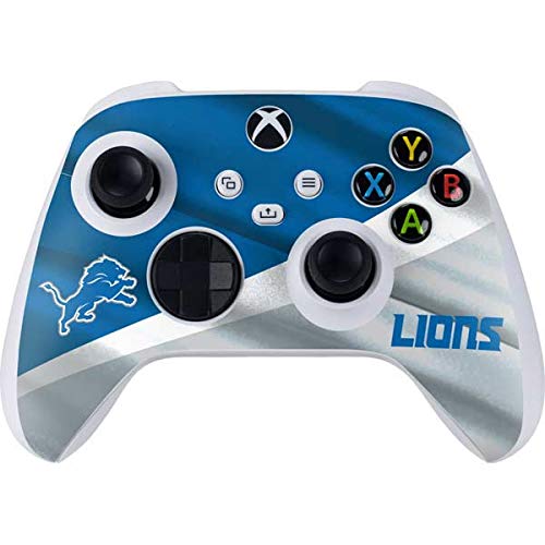 Skinit Decal Gaming Skin Compatible with Xbox Series S Controller - Officially Licensed NFL Detroit Lions Design