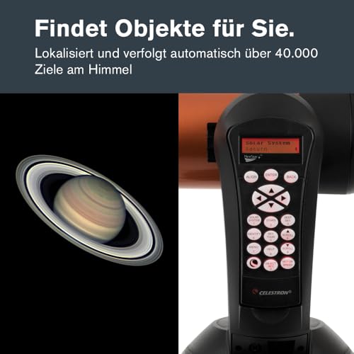 Celestron 11069 NexStar 8SE computergesteuertes Schmidt-Cassegrain-Teleskop mit vollautomatisierter...