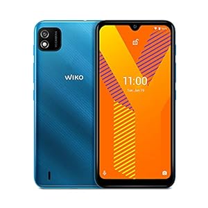 Wiko Y62 Smartphone débloqué 4G (Ecran 6.1″ – 16 Go Extensible à 64 Go – Batterie boostée 3000 mAh – Double Nano-SIM) Light Blue