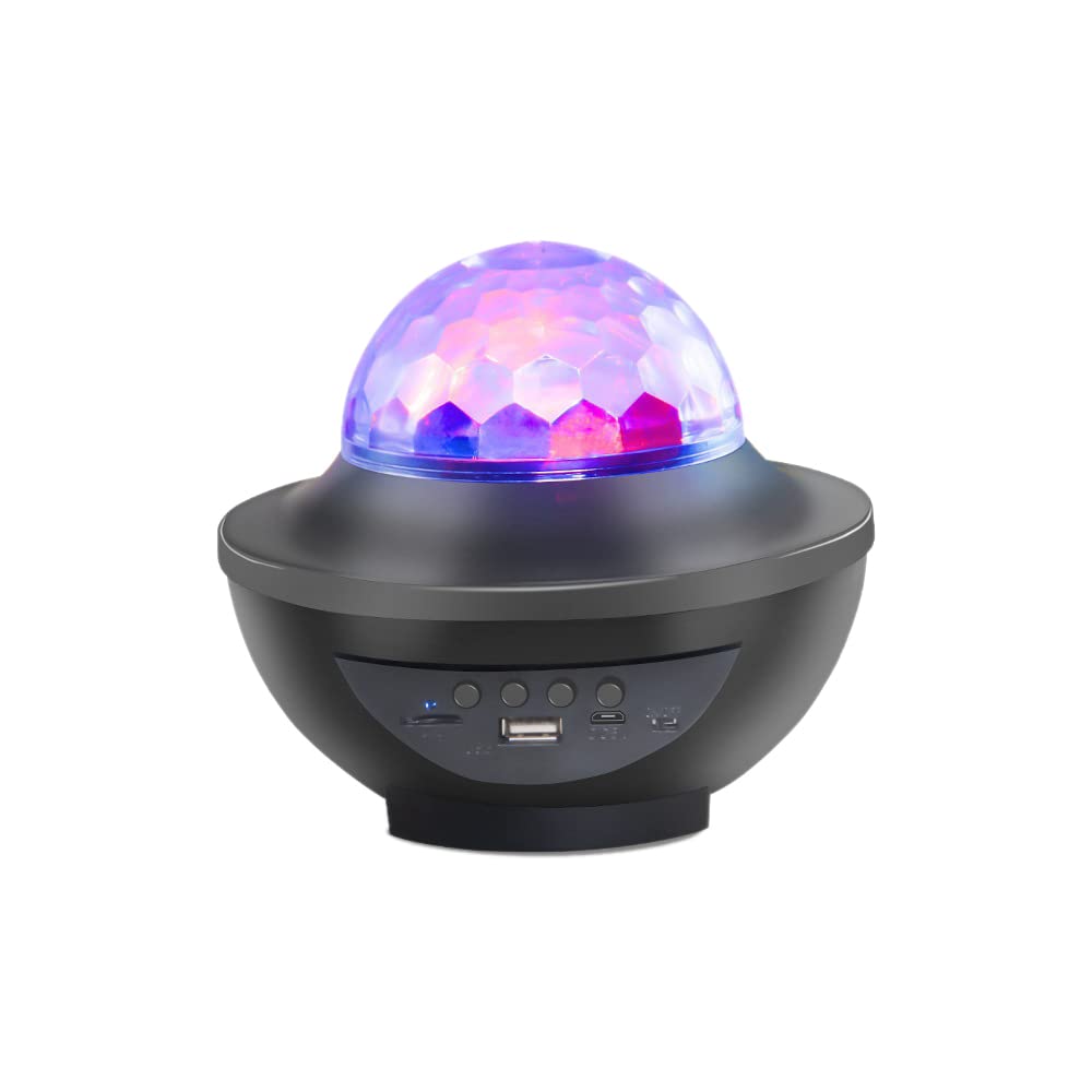 Sefdrert Light/Black Starry Projector Night Bluetooth Usb Music Player Star Night Romantic Lamp For Gatherings