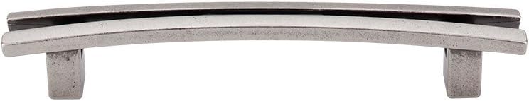 Top Knobs TK86PTA Flared Pull Pewter