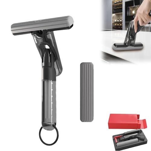 RICOKJRDE Mini Trapeador En Aerosol para Limpieza De Encimeras, Mini Trapeador Portátil Autoapretable para Limpieza De Encimeras, Mini Trapeador Autoexprimible con Aerosol (A)