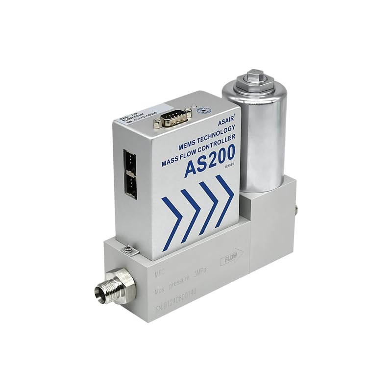 Aluminum Alloy high-Precision Gas Mass Flow Controller air Micro Gas flowmeter AS200B Series