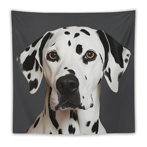 Tapisserie murale dalmatien à l'imprimé artistique durable