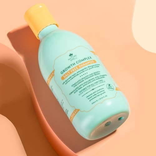 Nature Spell Hair Growth Shampoo 300ml – Sulphate Free Shampoo - Infused with Ayurvedic Herbs – Stimulates Healthy Hair Growth - Suitable for All Hair Types - 100% Vegan – Made in the UK - Image 6
