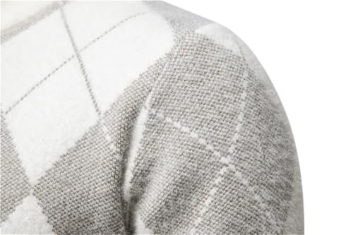 Men's Sweater Soft and Comfortable Warm Knit Sweater Pullover Tops2