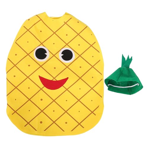 Disfraz completo piña para niños talla mediana