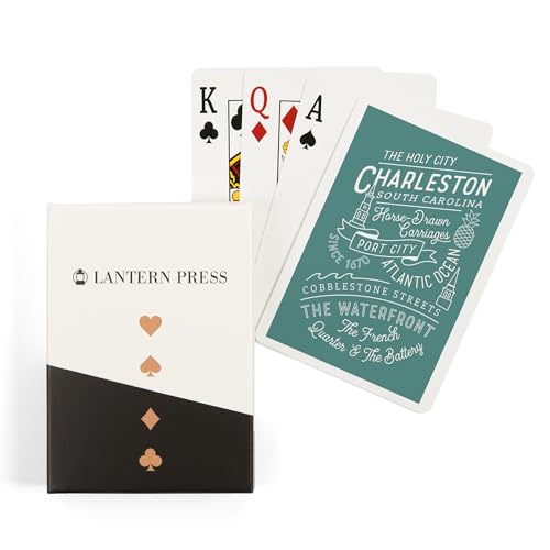 Lantern Press Charleston South Carolina Set 52 Naipes