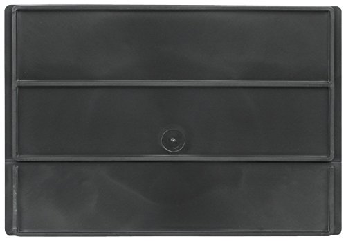 Akro-Mils 41460 Crosswise Width Plastic Divider for 31162, 31168 AkroDrawer Storage Drawer, Black, (6-Pack)
