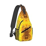 sunny sachdeva wiki Sunflower Butterfly Sunny Cross Body Bag, Chest Bag For Men, Printed Lightweight Polyester Crossbody Bag, Very Light and Comfortable For A Outdoor Activity, Gym Bag, Size: 39cm (15.3 inches) High, 19cm (7.2 inches) Long, 9cm (3.5 Inches) Wide