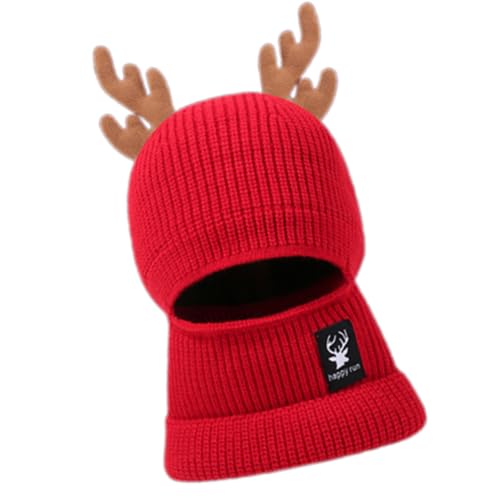 Chapeau tricoté de Noël rigolo un accessoire photo parfait pour homme et femme cet hiver