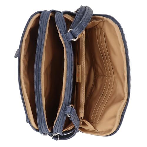 Image of MultiSac Zippy Triple Compartment Crossbody Bag