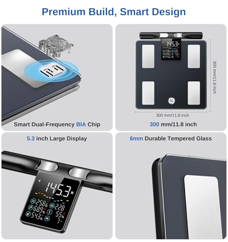 GE 8 Electrode Smart Body Composition Scale Bluetooth - image 7