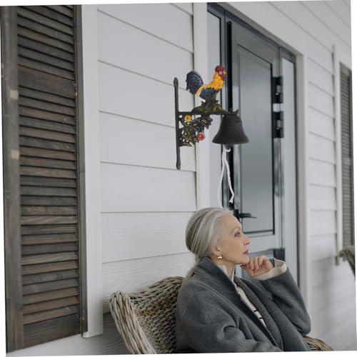 Cloche de porte son puissant avec installation facile extérieure en fer